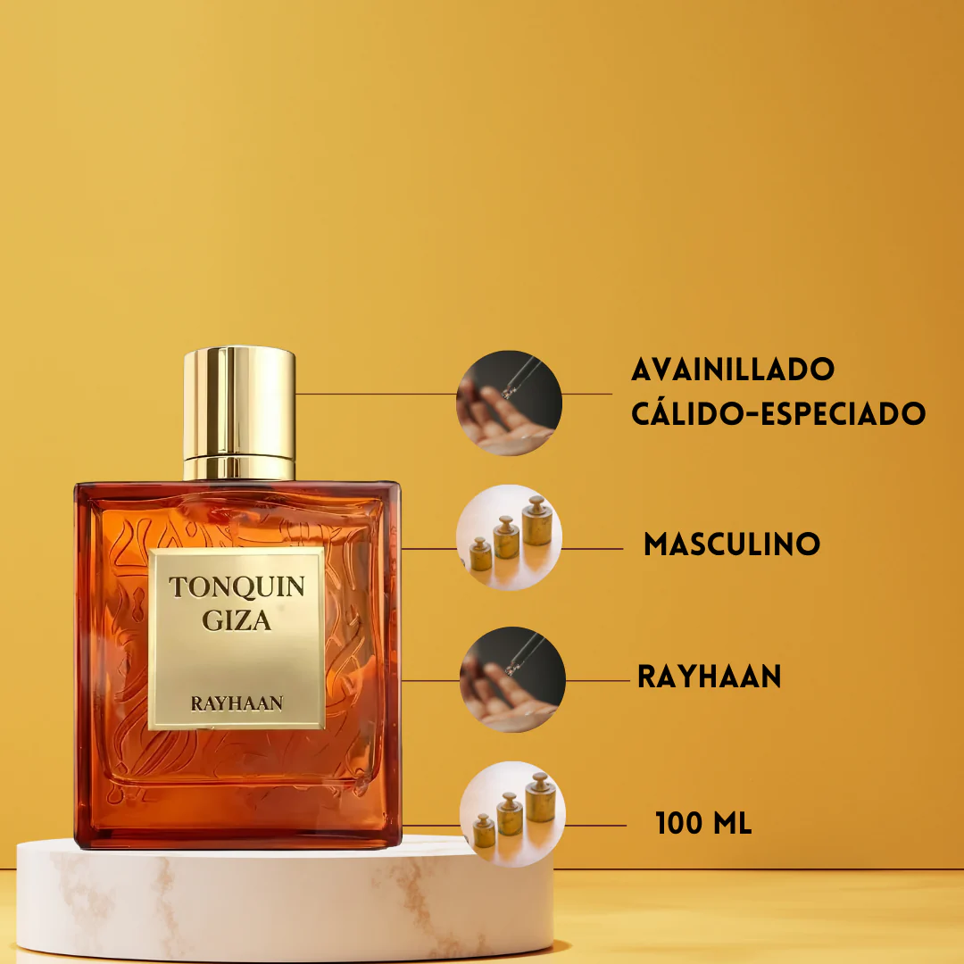 Rayhaan Tonquin Giza Eau De Parfum 100ml - Imagen 3