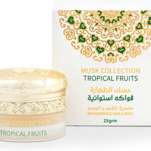 Bálsamo para cuerpo y cabello Tropical Fruit Mukhammaria Gulf Orchid 25gm