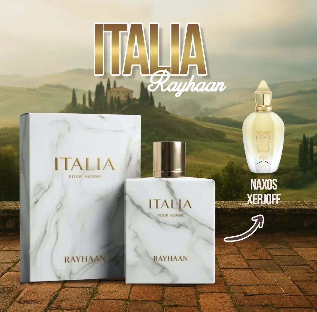 Rayhaan Italia Eau De Parfum 100ml - Imagen 3