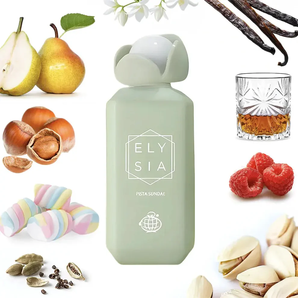 Elysia Pista Sundae Eau de Parfum Fragance World 100ml - Imagen 3