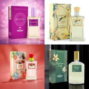 Set Prady 4 fragancias femeninas 90 ml