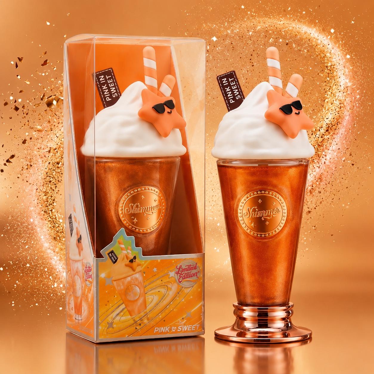 Bruma corporal efecto brillo Pin in Sweet Edición Limitada Notas de naranja 200 ml