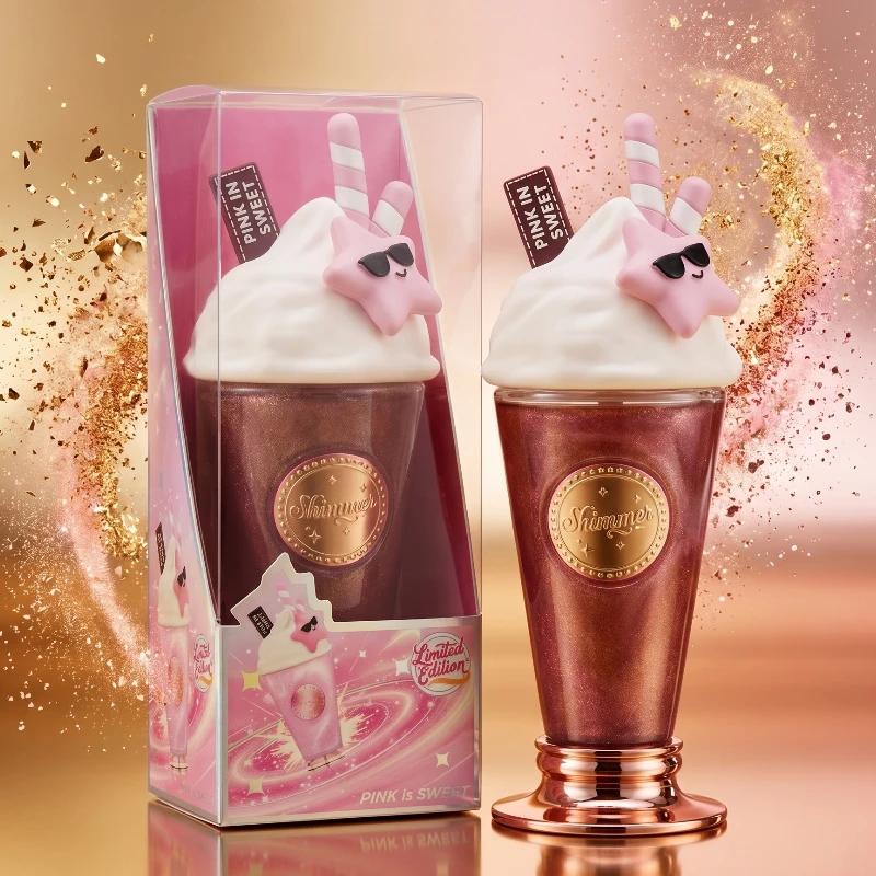 Bruma corporal efecto brillo Pin in Sweet Edición Limitada Notas de fresa 200 ml