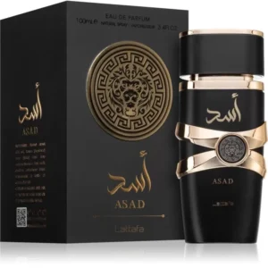 Asad Black Lattafa Eau de Parfum 100 ml