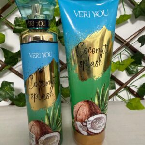 Set Coconut Splash Loción Corporal 250 ml + Bruma Corporal 250 ml