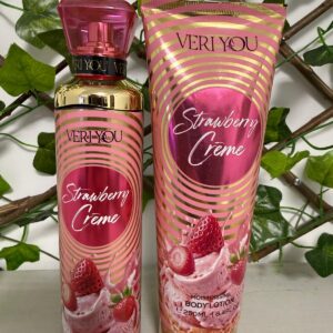 Set Strawberry Veri You Loción Corporal 250ml + Bruma Corporal 250 ml