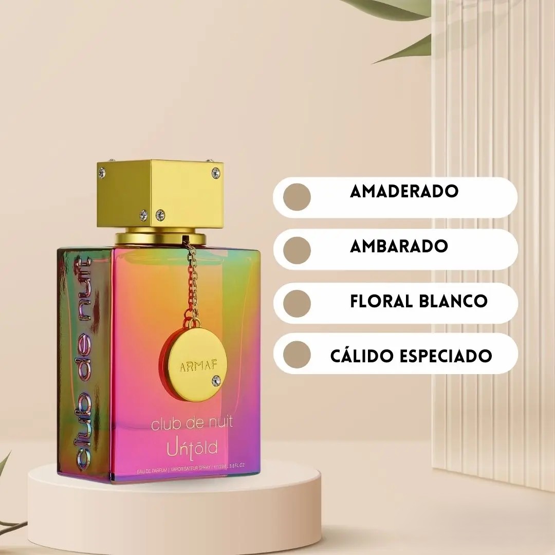 Club de Nuit Untold Armaf Eau de Parfum 105 ml - Imagen 3